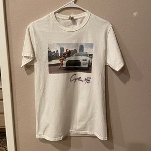 Cynthia Mae white tee